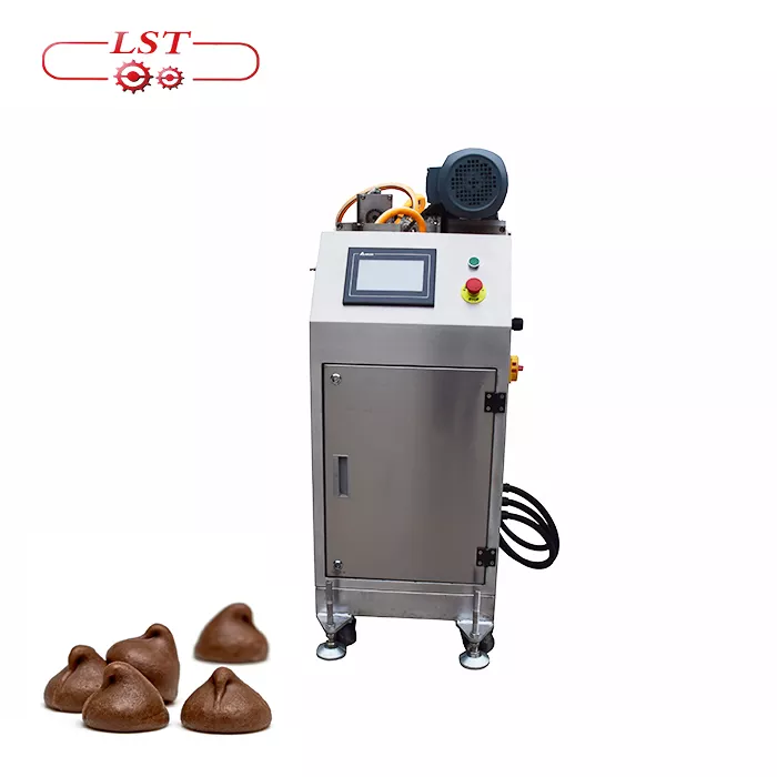 Fully Automatic Chocolate Chips/Buttons/Drops Shape Depositor Making Machine with Cooling Tunnel Featured Image