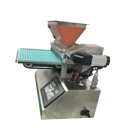 New table top 10 nozzles chocolate moulding machine for gummy depositor hard candy food equipment