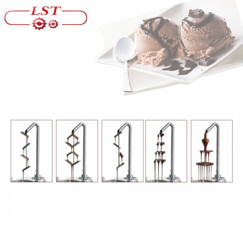 LST គុណភាពខ្ពស់ 5.5L Chocolate Dispenser Machine Small Chocolate Hot Tempering Machine
