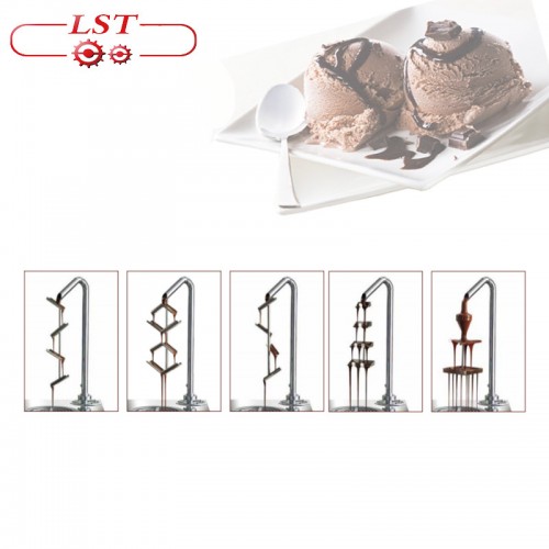 LST High Quality 5.5L Chocolate Dispenser Machine Small Hot Chocolate Tempering Machine