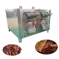 Automatická elektrická pražiareň kakaových bôbov Zrno Gaštan Kávové zrná Pražič kešu orechov Stroj na praženie arašidov