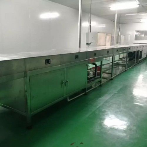 LST 2022 latest cooling tunnel with enrobing machine for bulk production