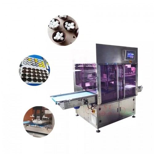 Automatic Hollow Chocolate Shell Egg Shape Chocolate Cold Press Making Machine