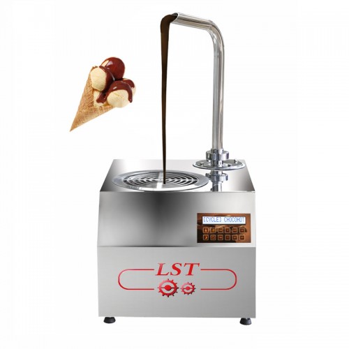 LST គុណភាពខ្ពស់ 5.5L Chocolate Dispenser Machine Small Chocolate Hot Tempering Machine