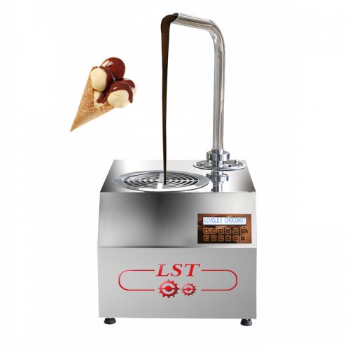 LST High Quality 5.5L Coklat Dispenser Mesin Leutik Hot Coklat Tempering Mesin