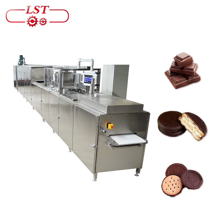 Ma'aikata Supply Chocolate Depositing Line Machine Atomatik Hot Chocolate Machine