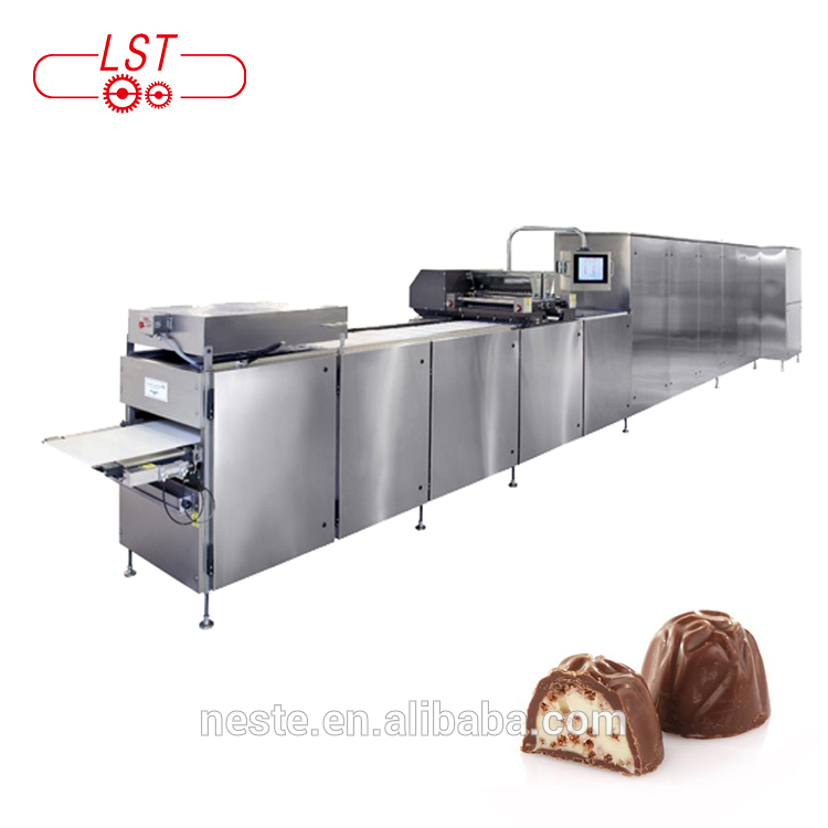 Chocolate making machine biscuits Chocolate depositing and molding machine