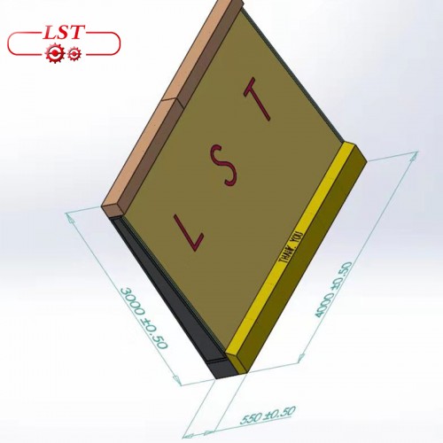 LST kundenspezifische Schokoladenfondue-Wasserfallmaschine im neuen Design