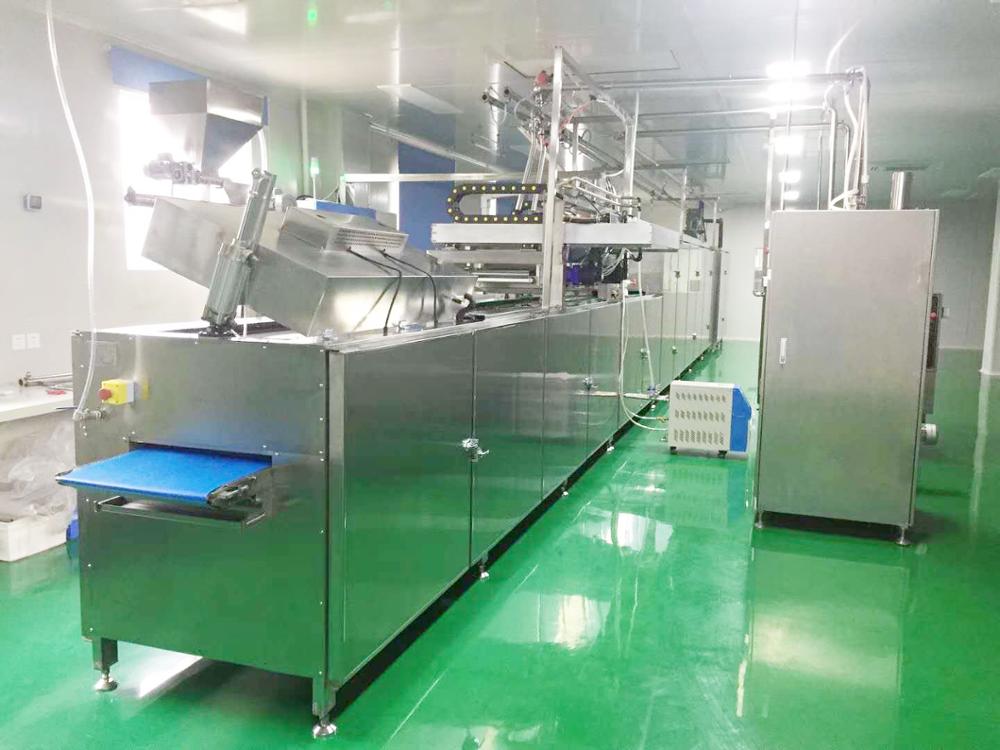 Hot selling chocolate depositing production line chocolate manufacturing machine