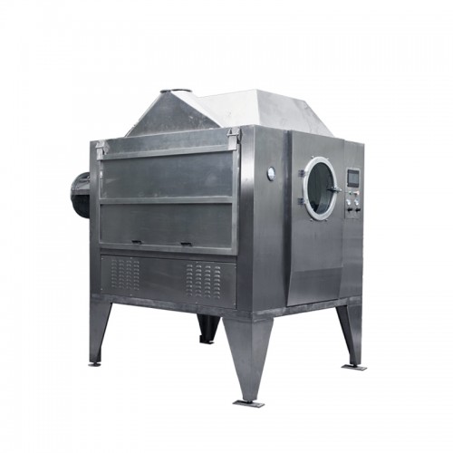 Vollautomatische Schokoladennuss-Zuckerbeschichtungsmaschine mit großer Kapazität Knusprige Beschichtungsmaschine