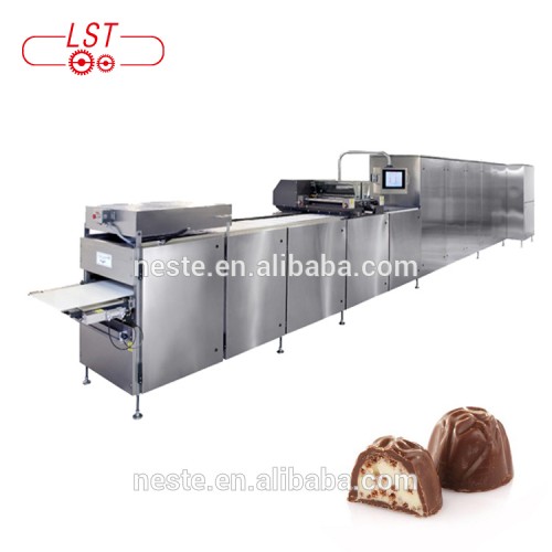 Fall Automatysk Servo-System Chocolate Pouring Molding Machine Depositing Line
