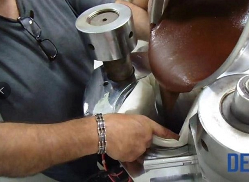 Prensa de aceite hidráulica automática SSS304 Máquina pequena de prensa de manteiga de cacao