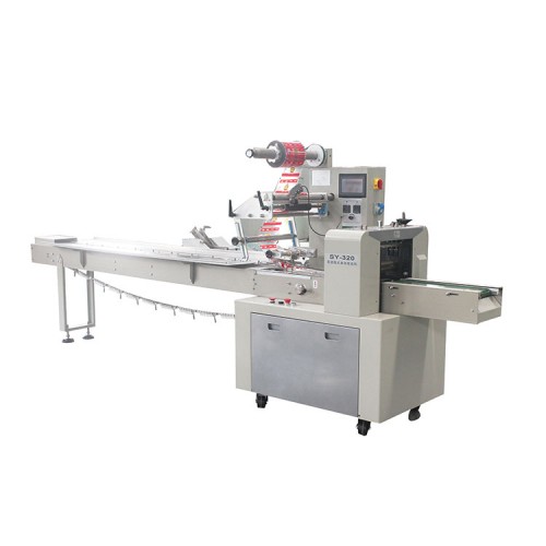 High-speed automatic pillow type candy chocolate pillow packing machine