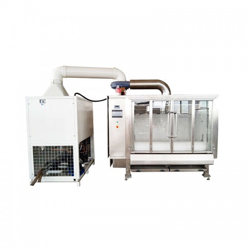 Chocolate peanut coating machine Chocolate Bean making machine para sa chocolate coating