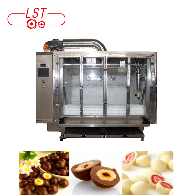 Chocolate peanut coating machine Chocolate Bean making machine for chocolate coating