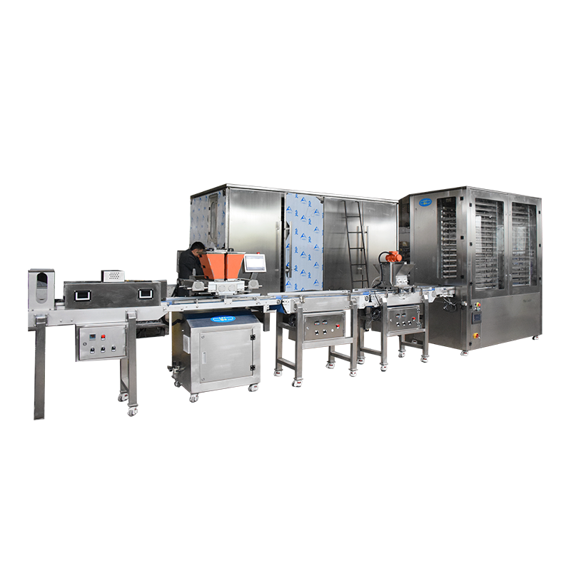 Cake Decorating Machines Chocolate Enrobing Machine For Coating Snacks Melanger Chocolate Machine