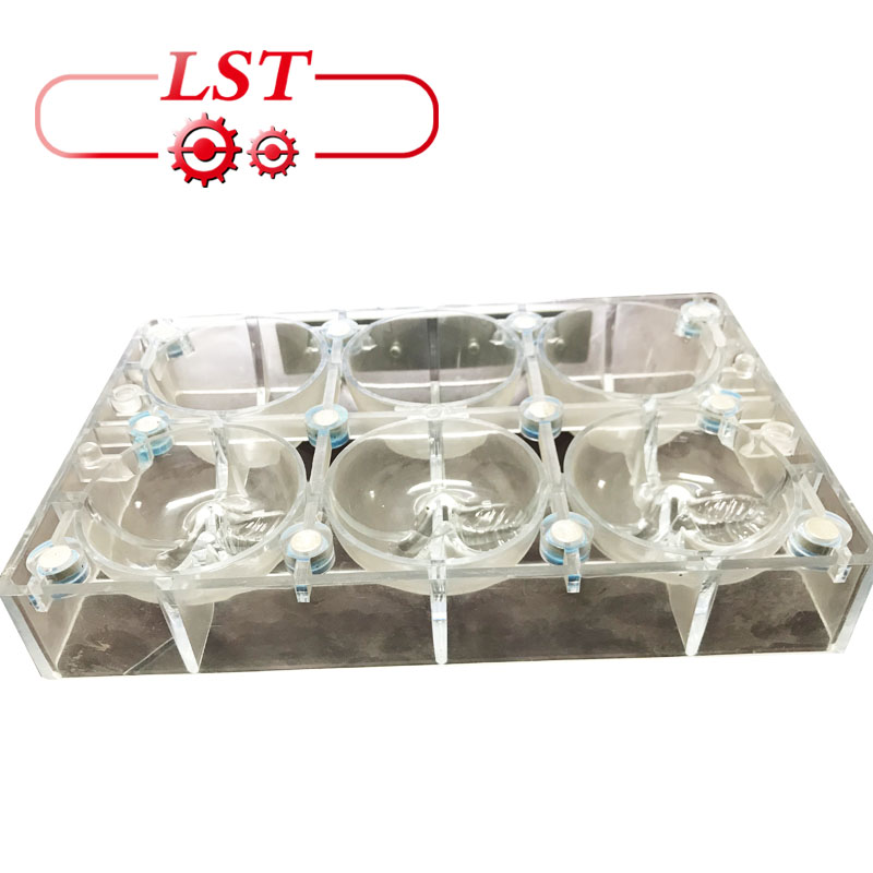 3D Custom Unique Polycarbonate Chocolate Molds Chocolate Candy Bar Molds Round Chocolate Molds