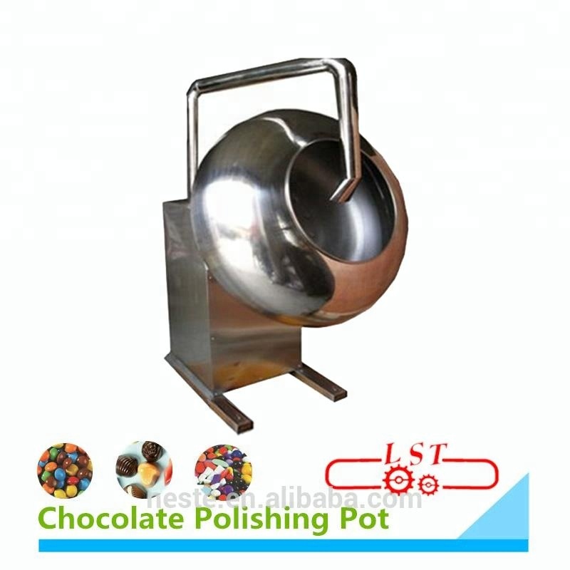 Stainless steel chocolate snacks machine coating pan machine