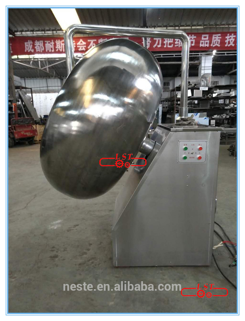 Chocolate Enrobing Equipment Chocolate Bean Sugar Peanut Coating Machine