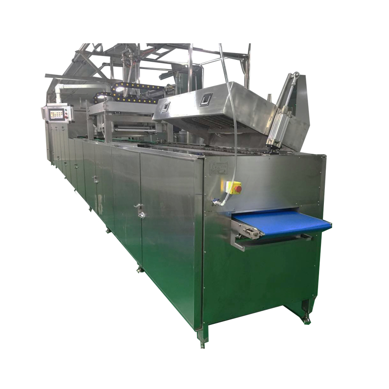 Industrial chocolate moulding line chocolate bar molding depositing machine