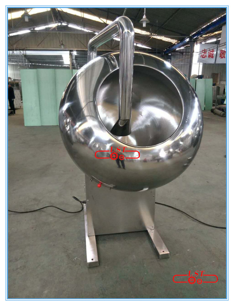 Mini Chocolate Polishing machine / Pot small chocolate coating machine for sale Mini chocolate enrobing machine enrober