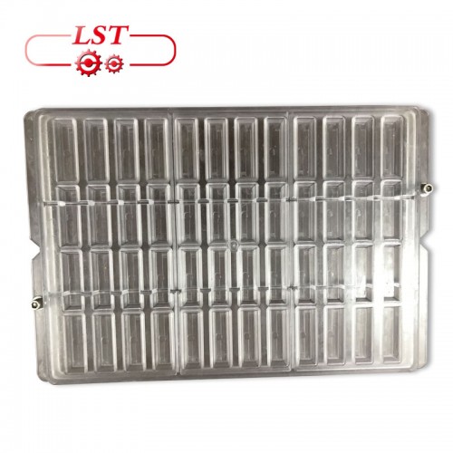 Custom Polycarbonate Chocolate Bar Molds Chocolate Making Equipment Chocolate Button Mould