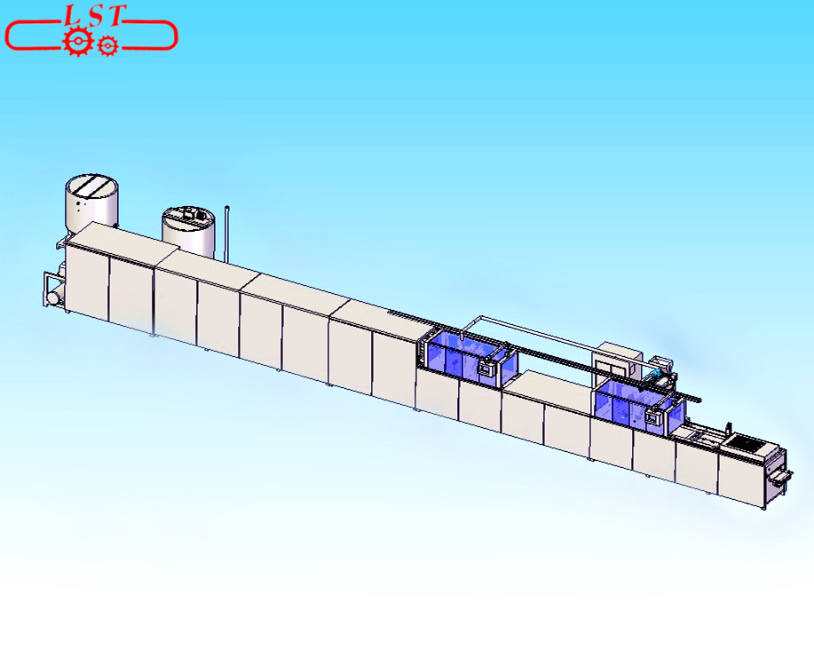 Sichuan Chengdu LST csokoládéformázó gép gyári gép csokoládégép automatikus