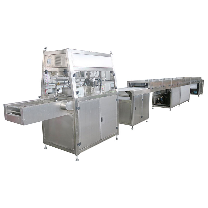 Hot Sale Packing Machine Automatic Chocolate Enrobing Machine Chocolate Cooling Tunnel