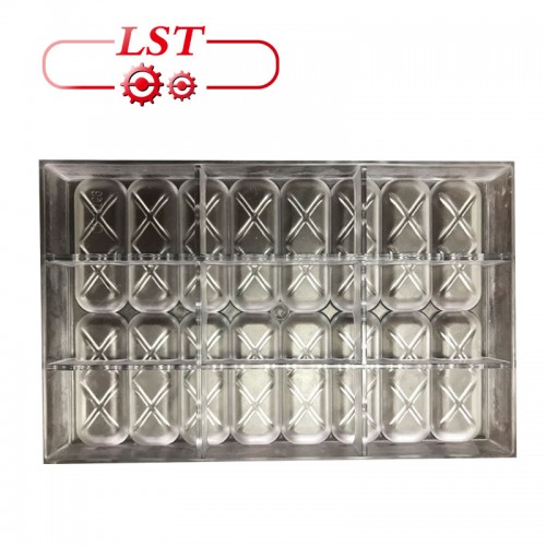 2019 Tuntun Aṣa Polycarbonate Chocolate Molds Ṣiṣu Chocolate Mold Chocolate Silicone Mold
