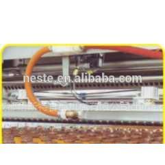 Servo control 400mm- 1200mm wire mesh and belt type chocolate decorating machine with cooling tunnel