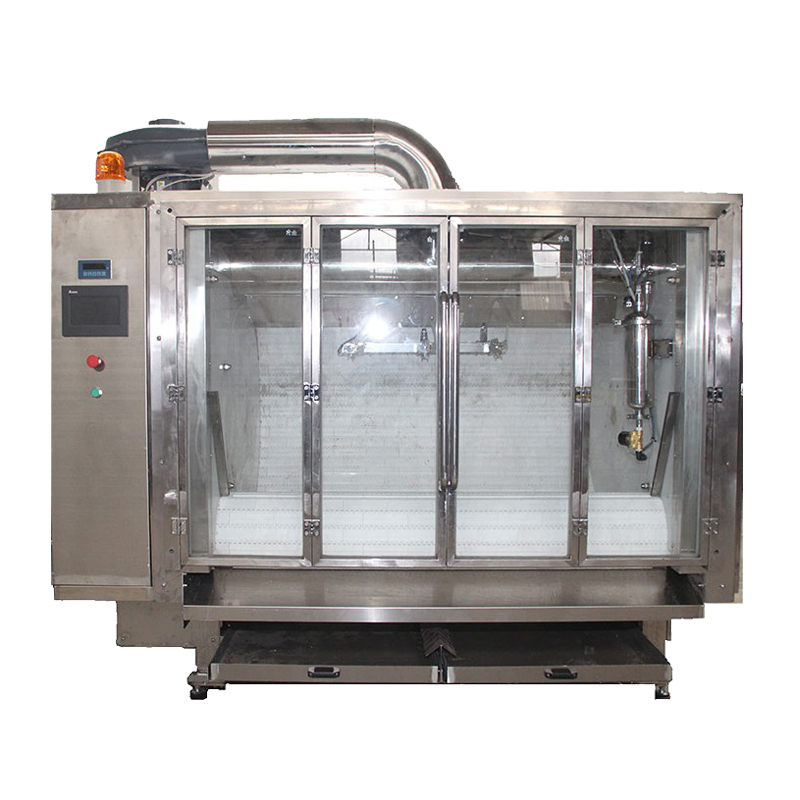 Belt Type Chocolate Coating Machine Chocolate Bean Making Machine And Polishing Machine