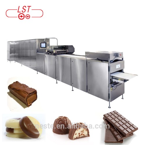 Chocolade gietvormmachine chocoladereep productielijn