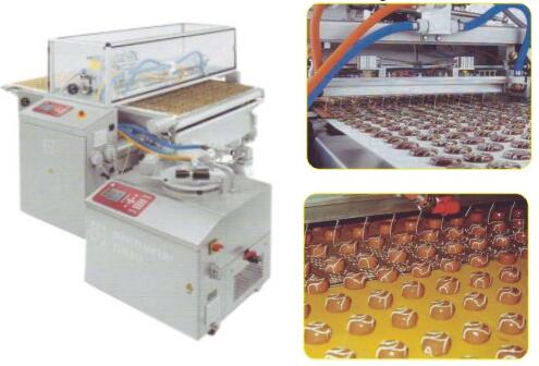 Chocolate processing machine automatic chocolate decorating machine