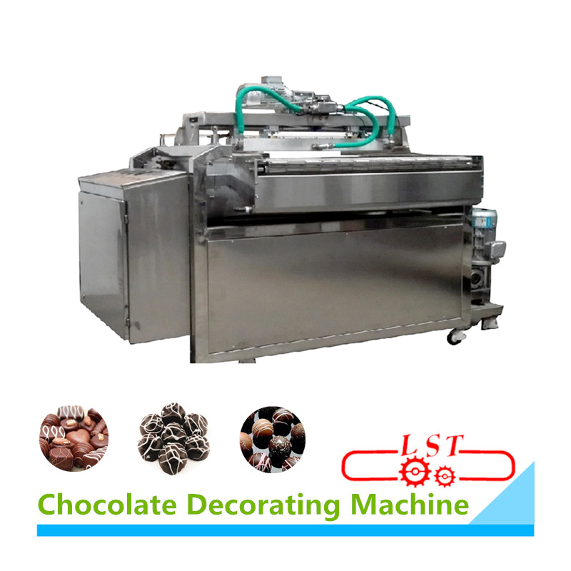 Factory Chocolate Making Machine  Automatic Production Line Chocolate Decorating Machine