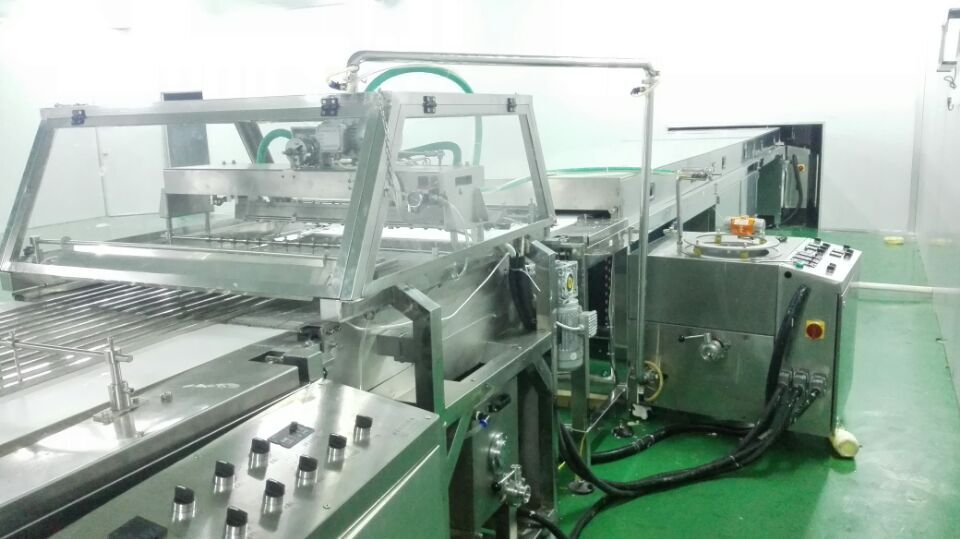 Factory Chocolate Making Machine  Automatic Production Line Chocolate Decorating Machine