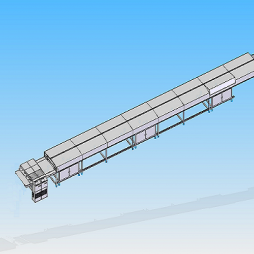 400 mm mit Kühltunnel Automatische Schokoladensplittermaschine