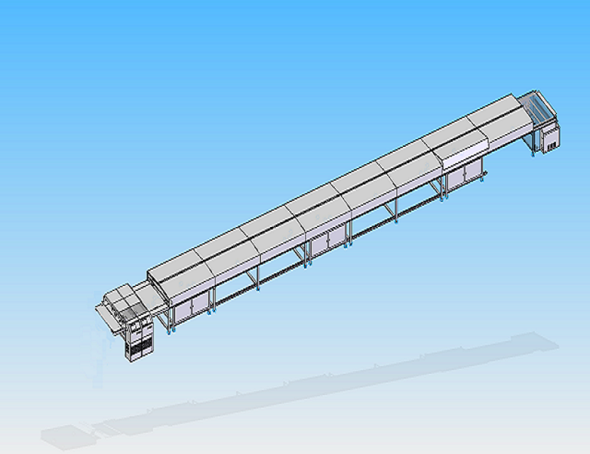 400mm with cooling tunnel Automatic chocolate chips  machine