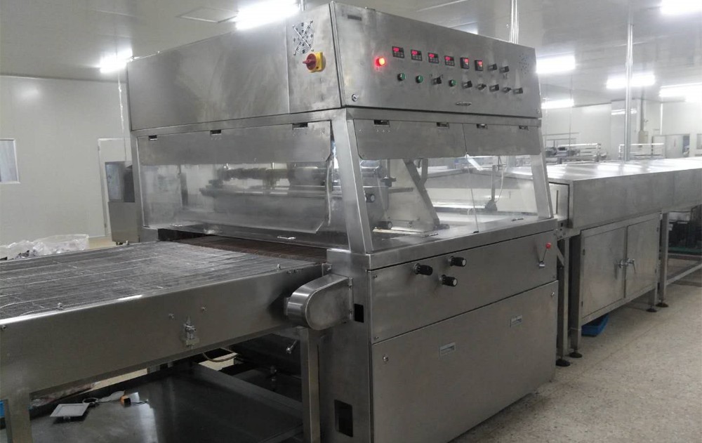 chocolate depositing production line chocolate making machine