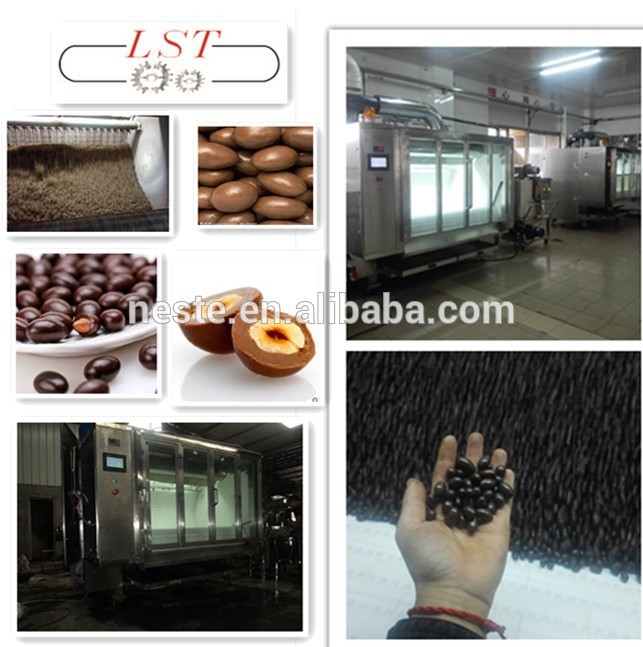 Chocolate polishing machine chocolate beans coating molding machine for peanuts raisins almonds