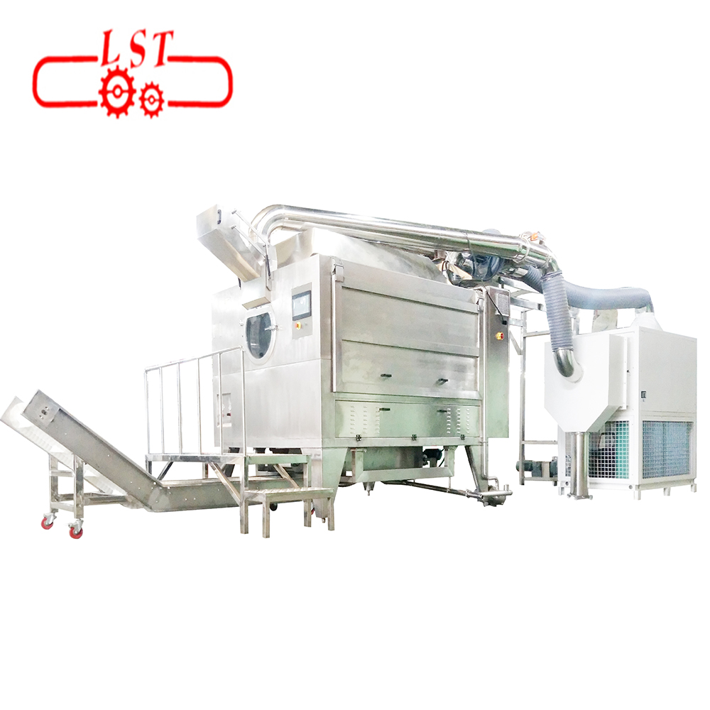 Coating Machine Hot Chocolate Dispenser Machine Stainless Steel Polishing Machine