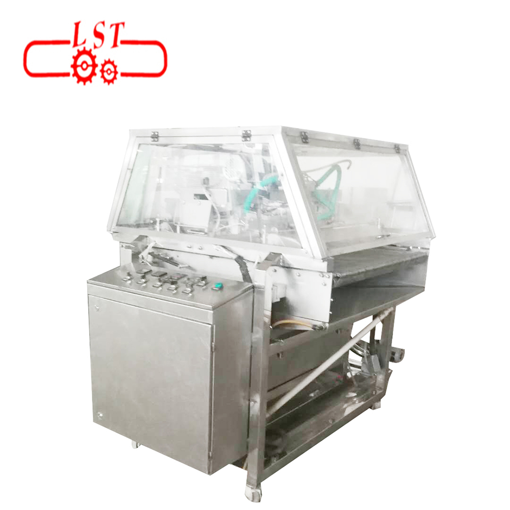 Servo control 400mm- 1200mm wire mesh and belt type chocolate decorating machine with cooling tunnel Featured Image