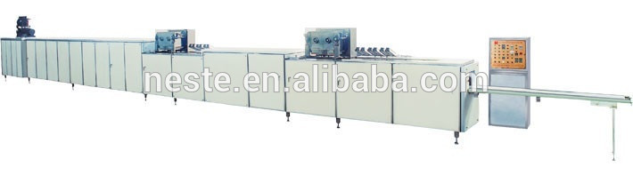 Chocolate Teeming Molding Line Chocolate Moulding Machine  Cooling Tunnel For Bar