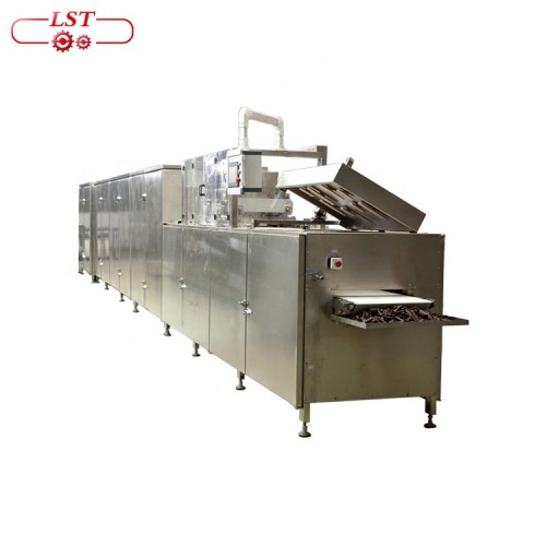 Automatic wafer biscuit coating machine chocolate stick biscuit machine production line