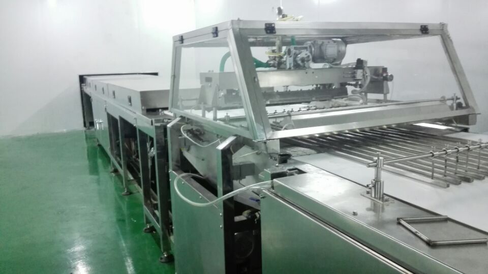 Factory price automatic industrial cookies chocolate decorating molding machine