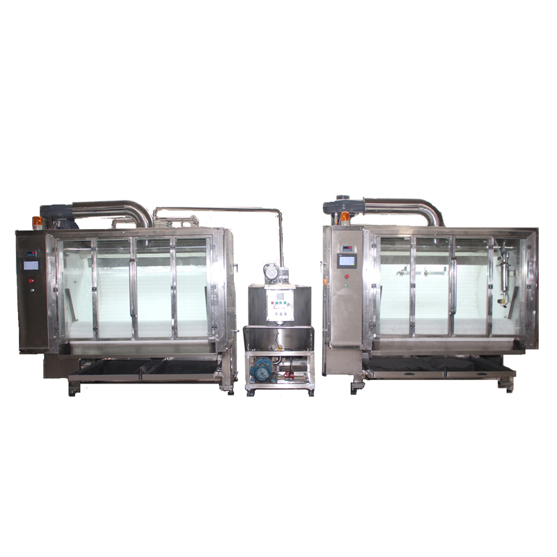 Chocolate Polishing Machine Awtomatikong Chocolate Bean Enrobing Coating Machine