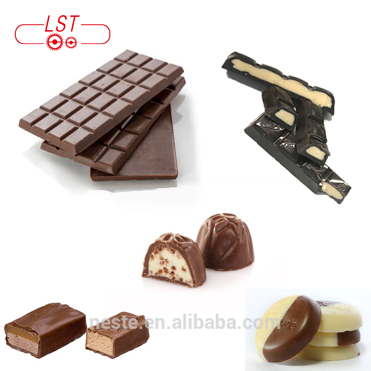 Chocolate Teeming Molding Line Chocolate Moulding Machine  Cooling Tunnel For Bar