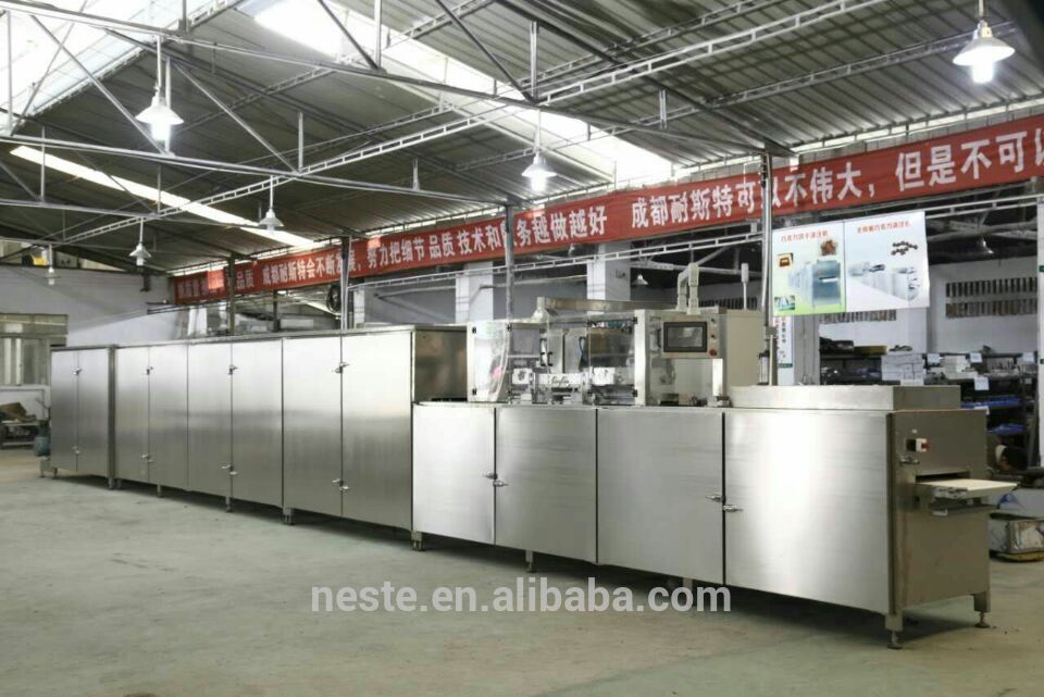 Chocolate making machine automatic chocolate machine biscuit chocolate machine