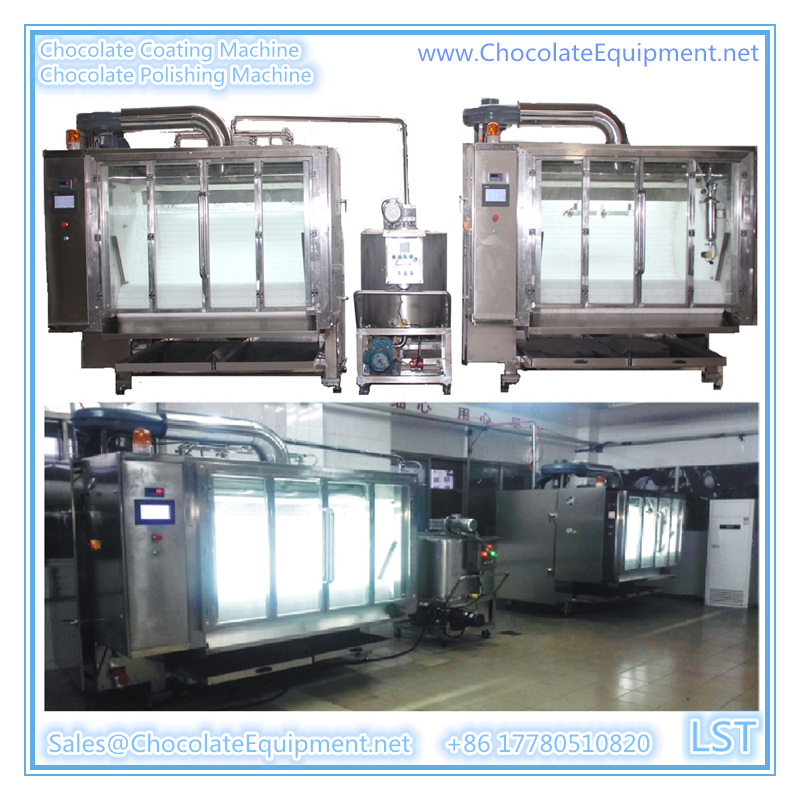 Chocolate peanut coating machine Chocolate Bean making machine for chocolate coating