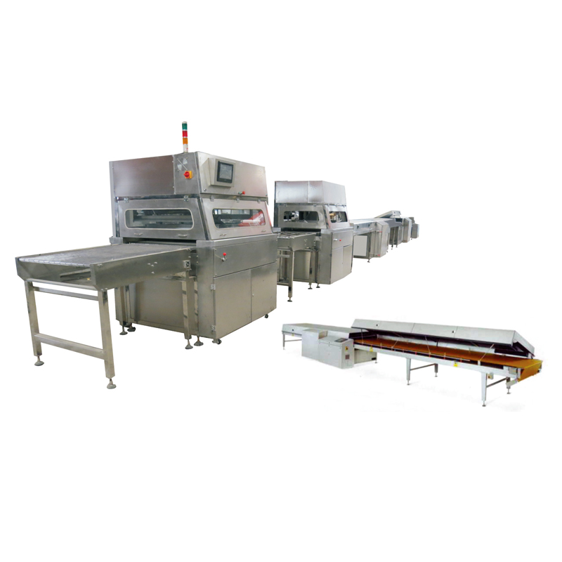 Factory Price Chocolate Enrober For Sale Food Processing Machinery Automatic Packing Machine Peanut Coating Machine Featured Image