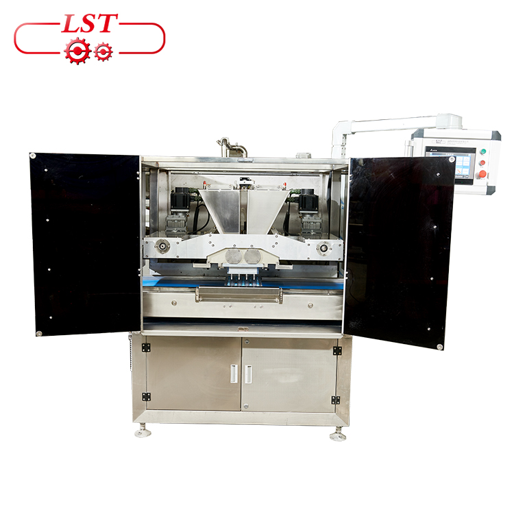 Semi Automatic Chocolate Depositing Moulding Machine For Chocolate Making